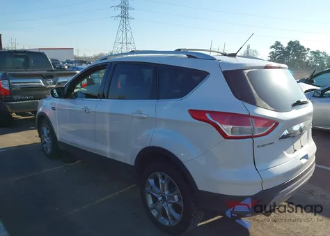 2014 Ford Escape Titanium из США, поврежденный, VIN 1FMCU0J98EUA19289
